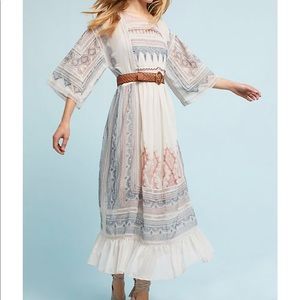 Maeve Embroidered Boho Dress